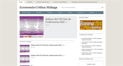 Desktop Screenshot of malaga.economiacritica.net